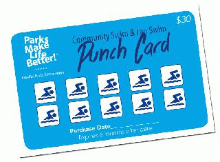Lap Swim Punch Card