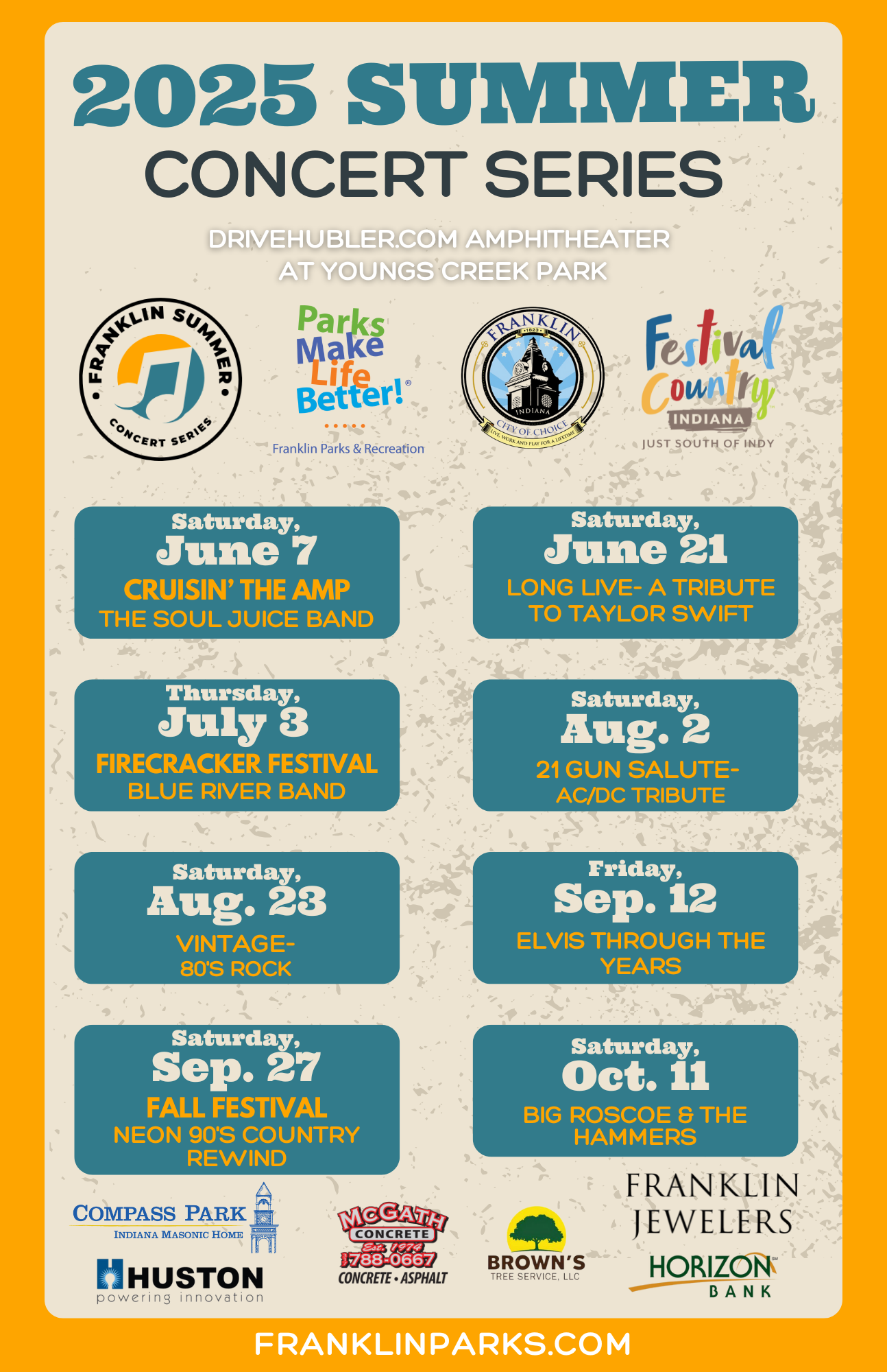 summer concerts